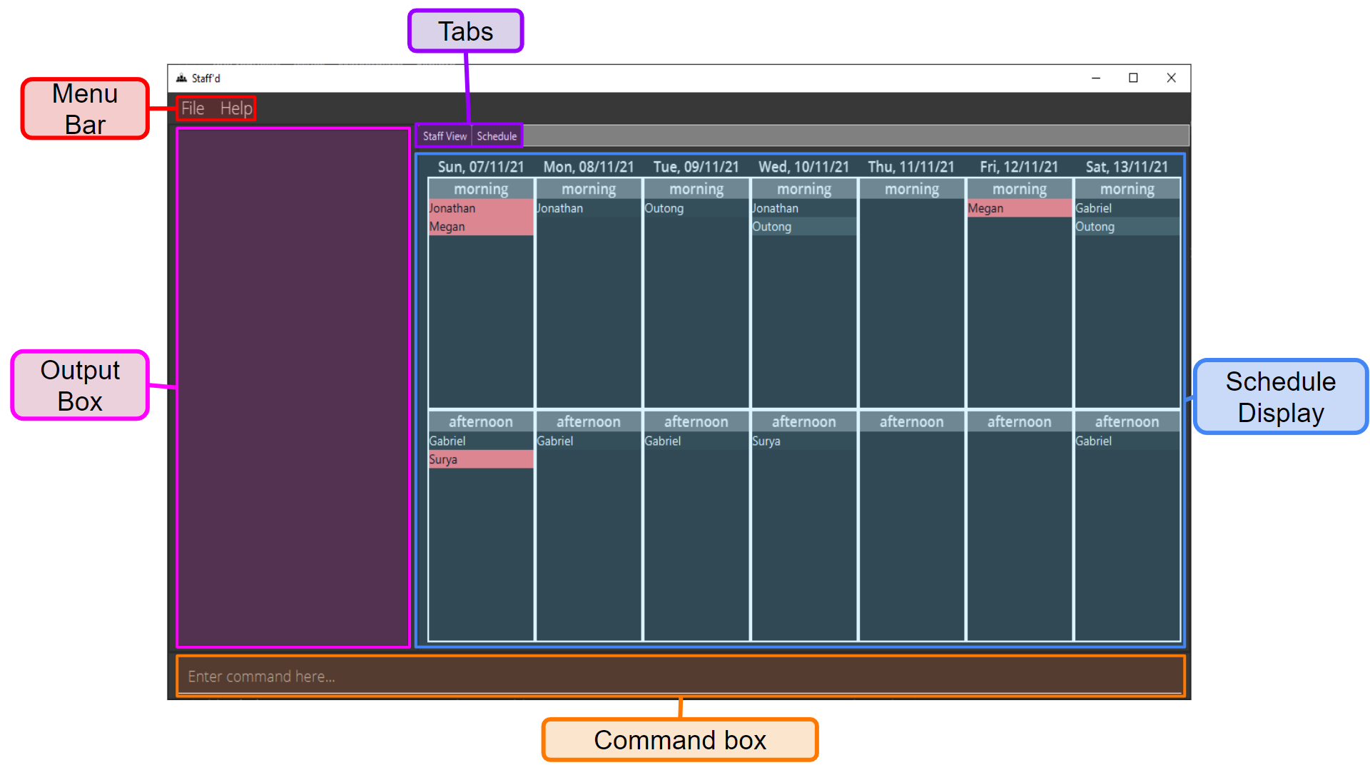 StaffSchedule